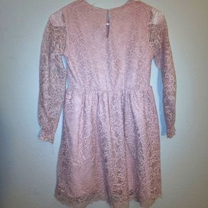 Girls pink dress size 10